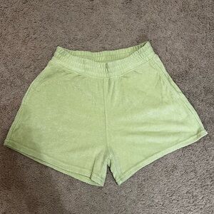 Hollister Light Green Athletic Shorts
